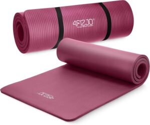 4FIZJO Fitnessmatte mit Tragegurt, ...