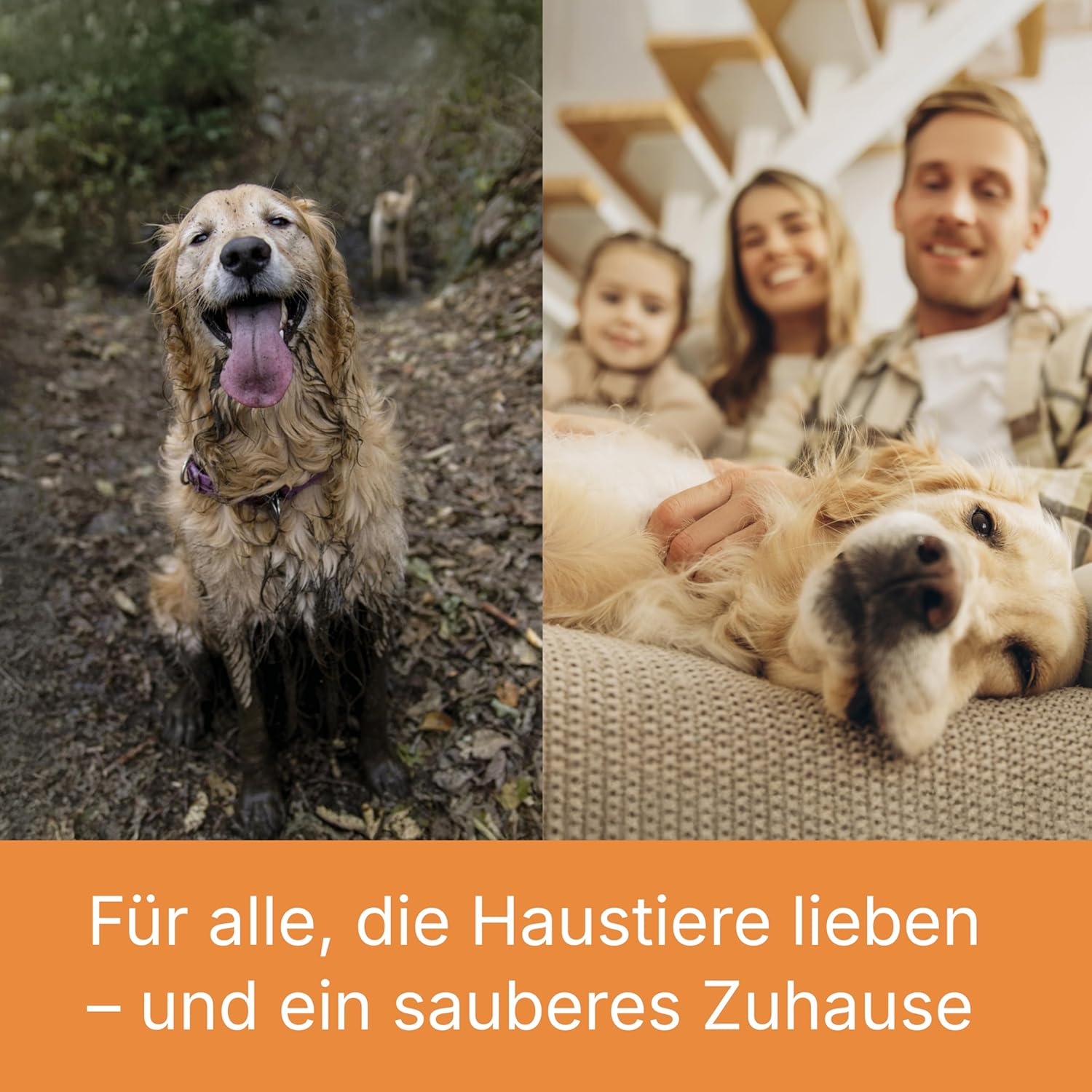 Thomas 788563 Aqua + PET & Family Saug- und Waschsauger, Kunststoff, Orange – Bild 6