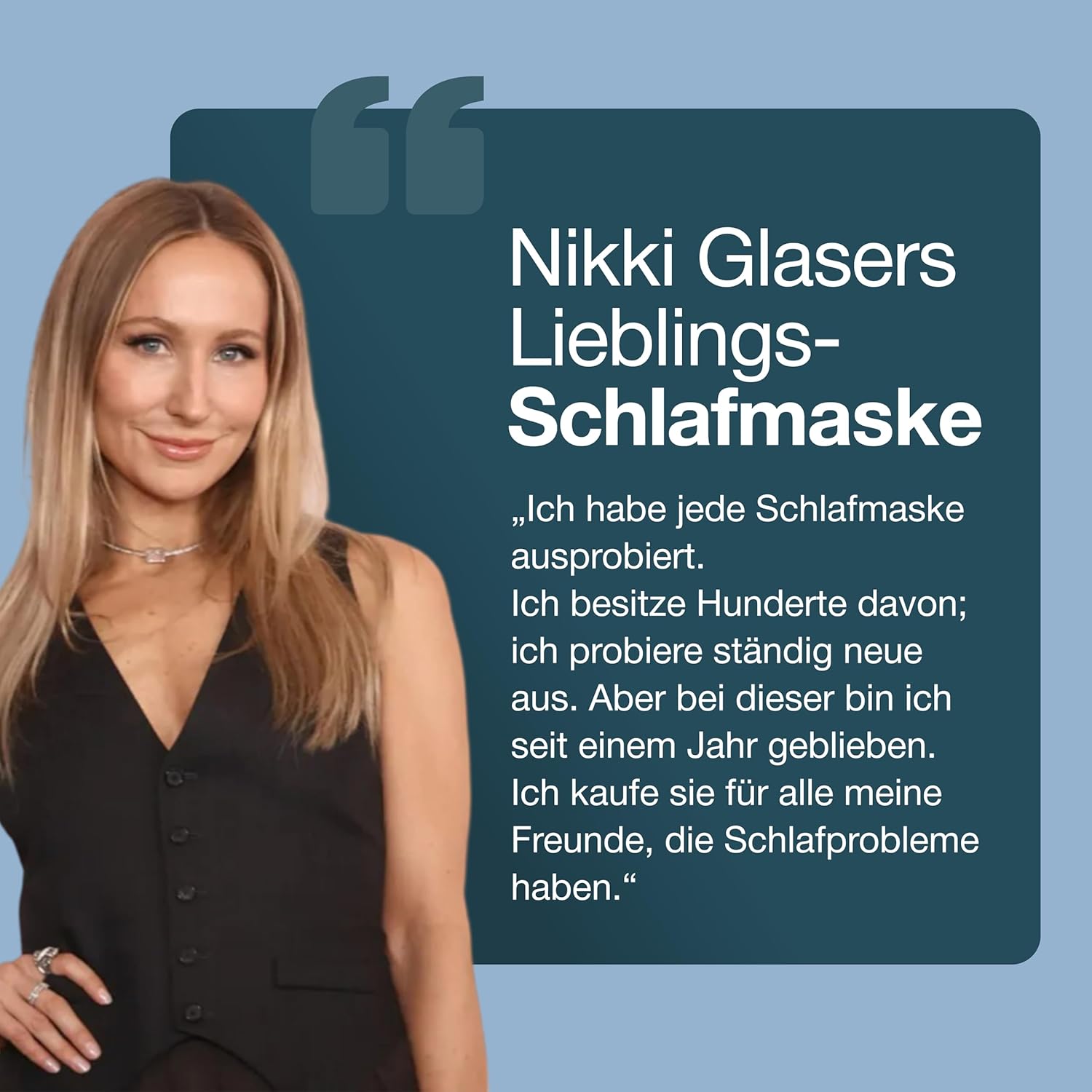 MyHalos 3D-Schlafmaske mit Augenhöhlen – Augenmaske zum Schlafen ohne Augenabdruck, ideal für Seitenschläfer & Wimpernverlängerung, verstellbar, mit Etui für unterwegs – Bild 8