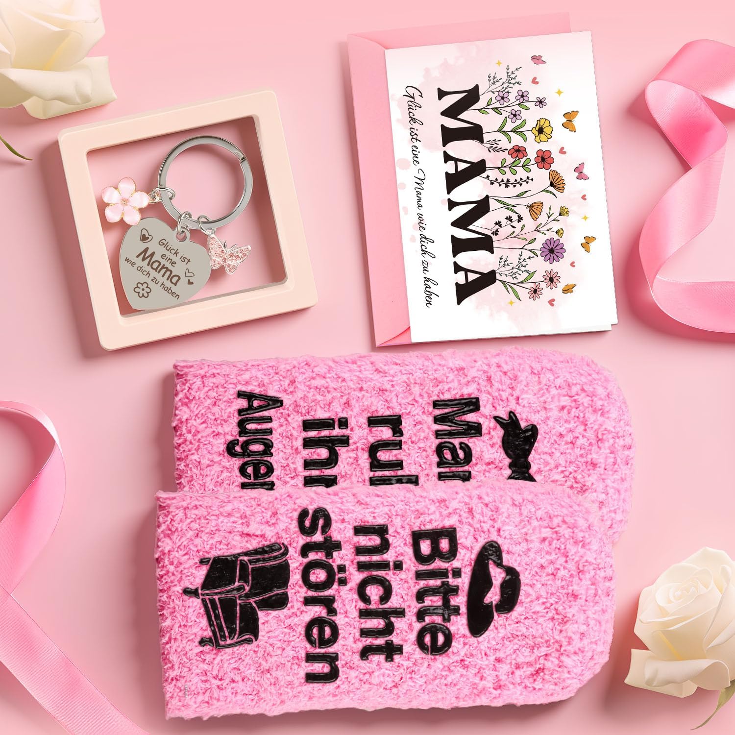 Giftota Muttertagsgeschenke, beste Mama-Geschenke für Mama, Geburtstagsgeschenk für Mama, Geschenke für Frauen, rosa Wellness-Geschenkbox, Geschenk für Mutter, Frau, Ostern, Muttertag, Geburtstag, Weihnachten – Bild 4
