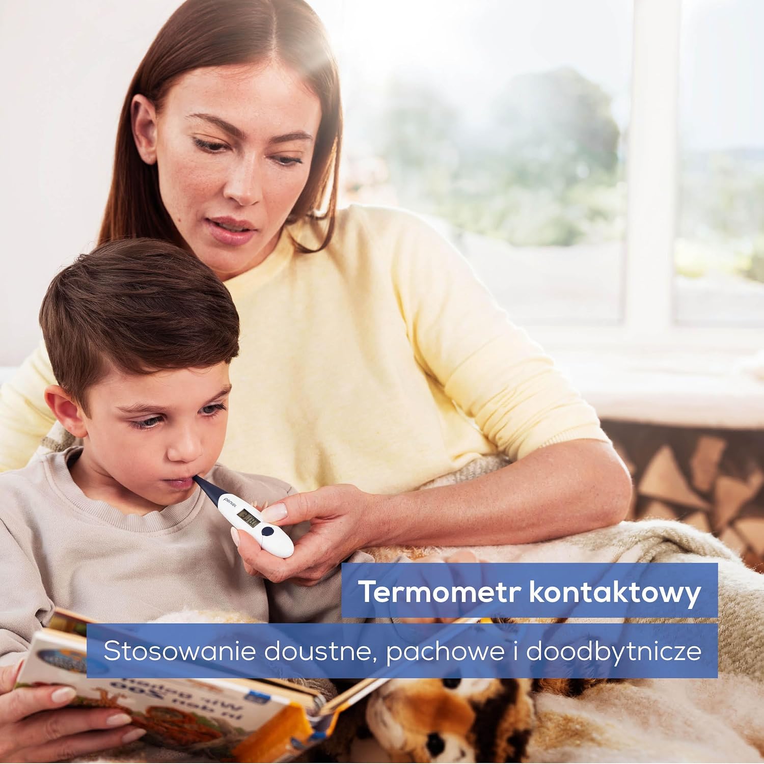 Beurer FT 17 Digitales Fieberthermometer mit flexibler Spitze für orale, rektale und axilläre Messung, Ergebnis in 10 Sekunden, Fieberanzeige für Babys, Kinder und Erwachsene, blau/weiß – Bild 5