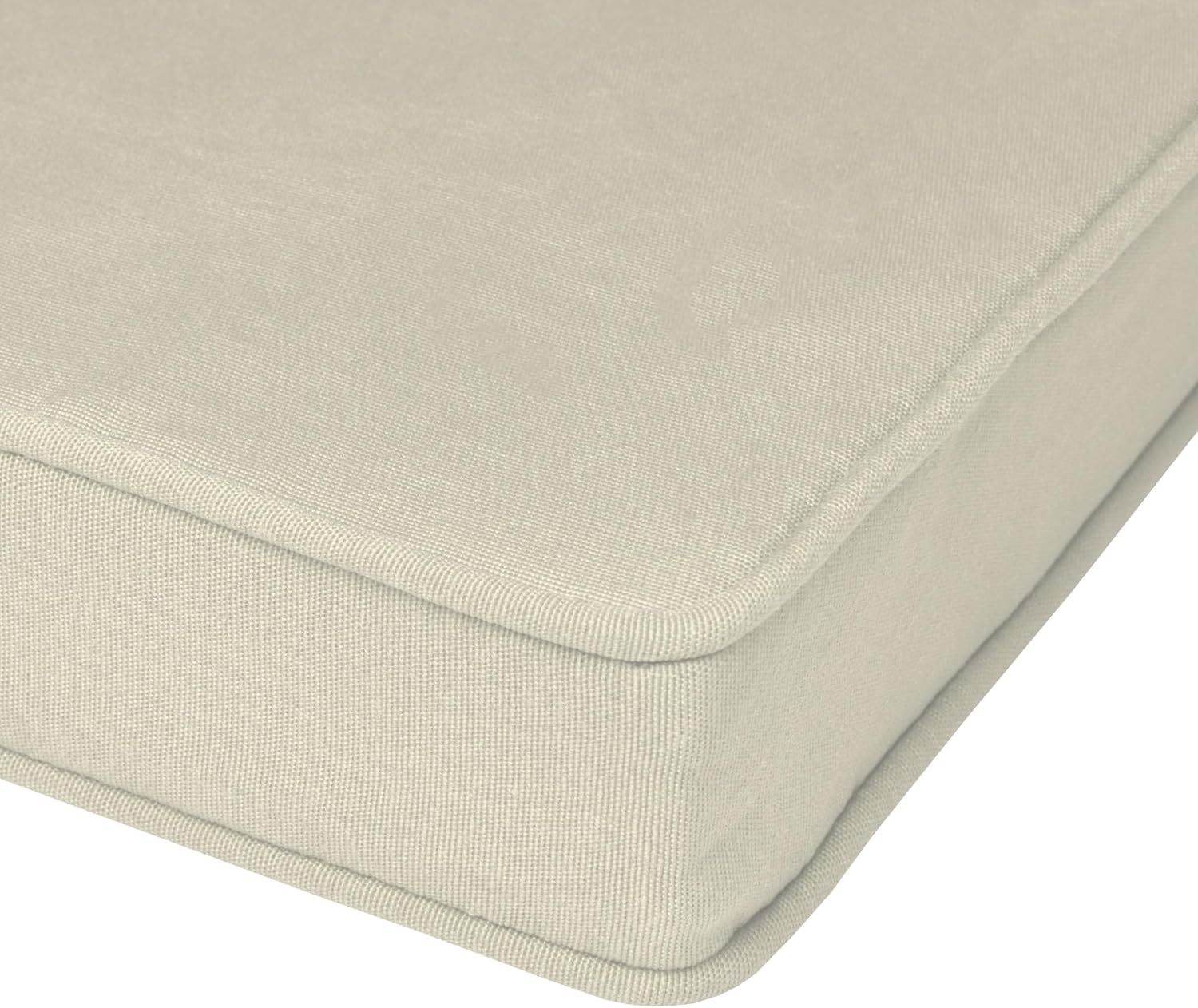 Beautissu Stuhlkissen Loft SK, 45 x 40 cm, Natur, 2er-Set, Stuhlkissen mit Bändern, Sitzkissen für Stühle, Sitzkissen-Set, rutschfest, mit Befestigungsbändern, Sitzkissen – Bild 5