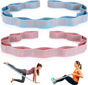 Elastischer Yoga-Stretchgurt mit Sc...