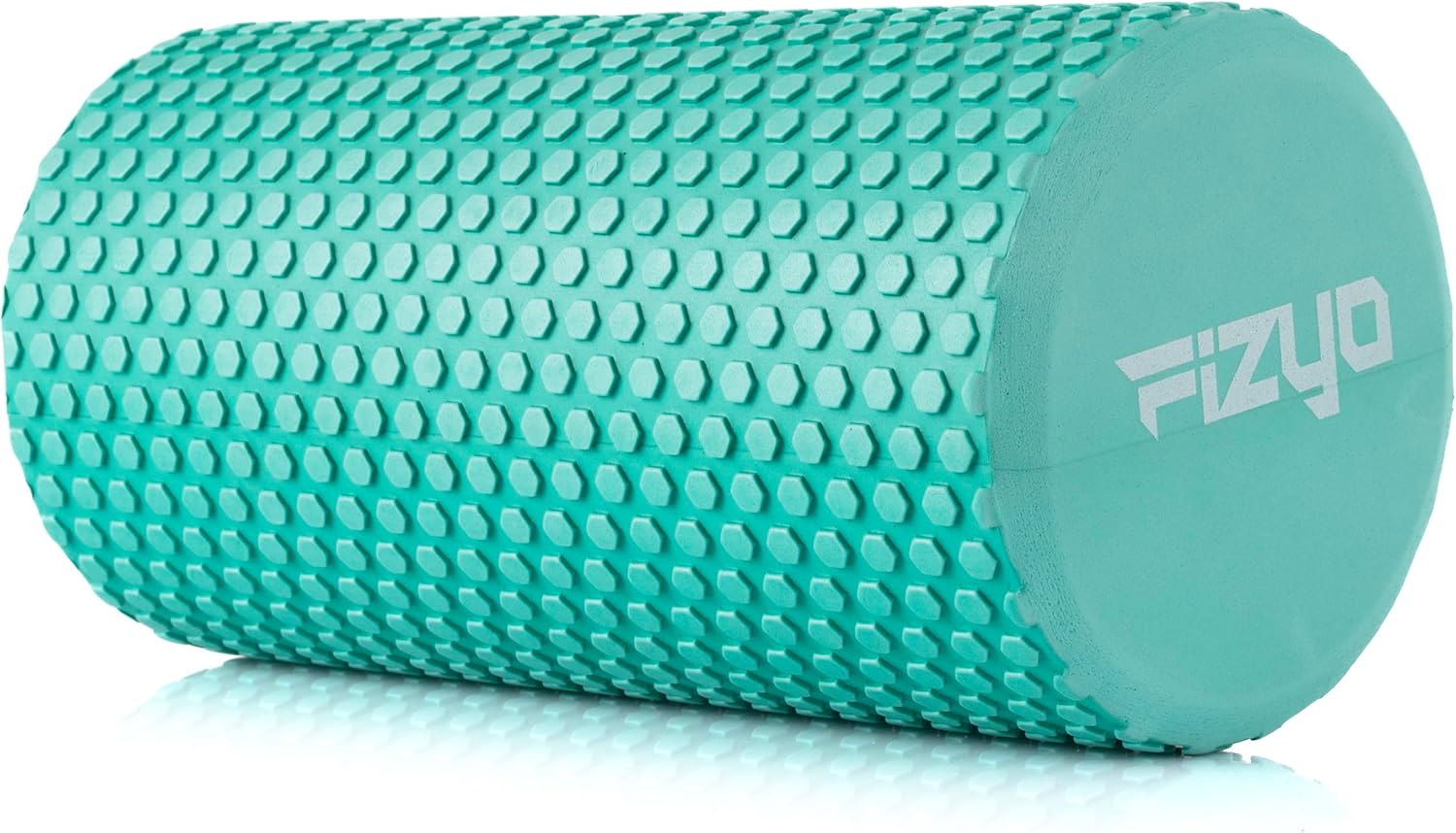 Fizyo Faszienrolle, Pilates-Rolle für Faszienmassage, Yoga-Rolle für Wirbelsäule, EVA-Faszienrolle für Fitness, Yoga & Rehabilitation, Grün, 30 x 15 cm – Bild 2