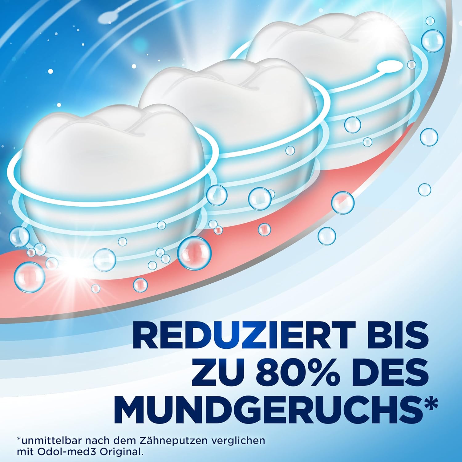 Odol-med 3 All in One Schutz Atemfrisch Zahnpasta, 4 x 75 ml – Bild 6