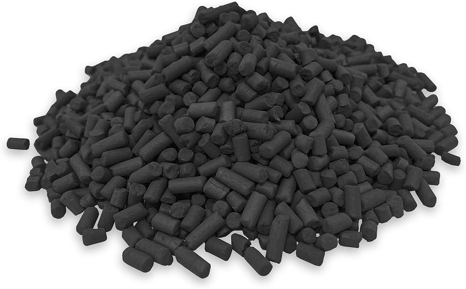 Wessper 1 Liter Aktivkohlepellets 3 mm mit hoher Adsorptionskapazität | Kohle zur Filterung in Aquarien oder Teichfiltern | Hochreines Granulat zur Luftreinigung und Wasseraufbereitung – Bild 3