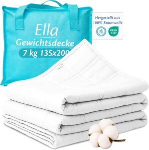 Ella Gewichtsdecke 135 x 200, 7 kg,...