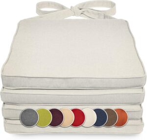 sunnypillow 4er-Set Stuhlkissen 40 ...