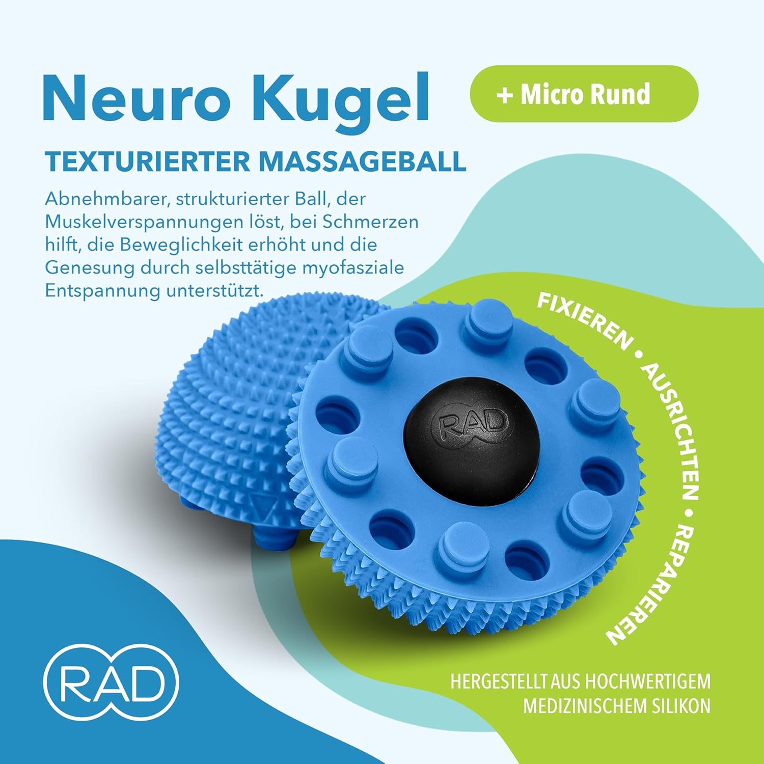 Rad Faszienball Neuroball – Bild 2