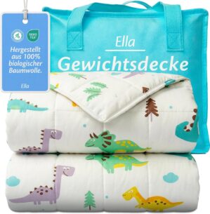 Ella Gewichtsdecke für Kinder, 2,4...