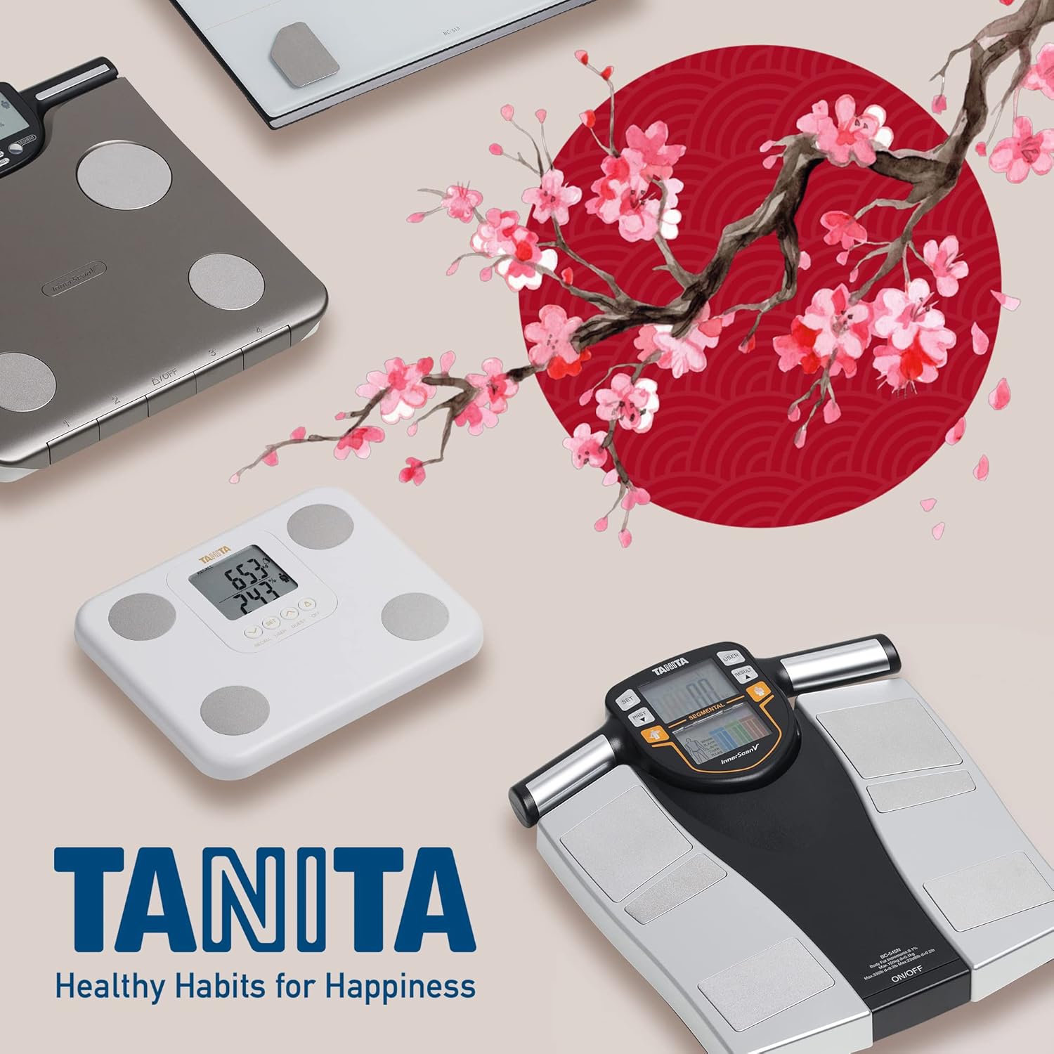 Tanita RD-953 Körperanalysewaage Platin | Personenwaage digital mit Bluetooth & App | Dual-Frequenz-Technologie, 11 Messwerte, Muskelqualitätsfaktor | Körperwaage mit Körperfettanalyse – Bild 9