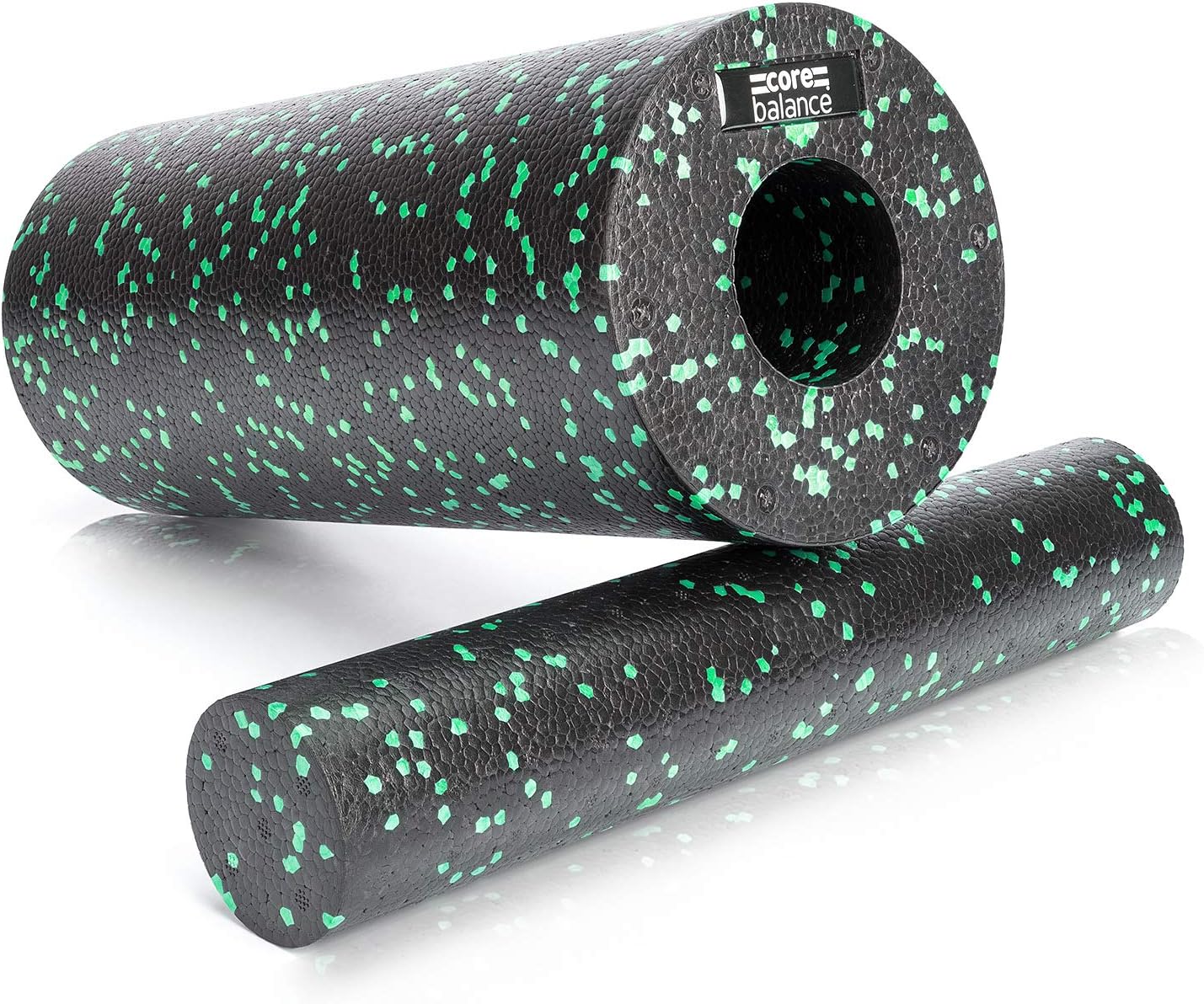 Core Balance 2 in 1 Faszienrolle mit abnehmbarem Kern – Massiert tiefes Gewebe & lindert Rückenschmerzen – Fitness & Yoga für Zuhause – 2-teilig, 33 x 15 cm & 33 x 6 cm