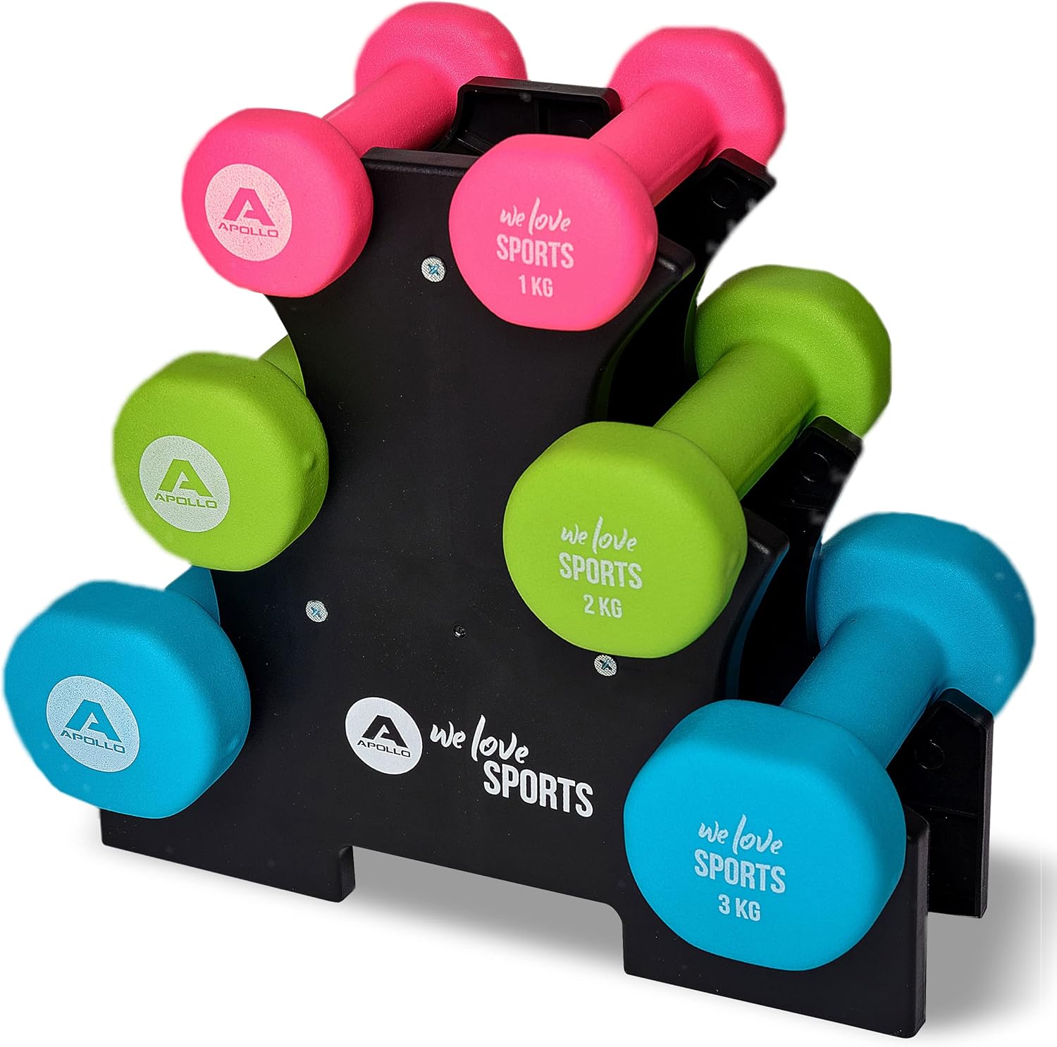 Apollo Hantelset Hantel | 2 Hanteln | 2er-Set | Gewichte für das Krafttraining | Hanteln 2er-Set | Fitnesshanteln für Damen und Herren | Hanteln | Hanteln | Hanteln | Hantelgewichte