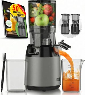 LEBENLANG Slow Juicer – inklusive...