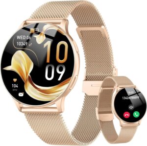 Damen-Smartwatch mit Telefonfunktio...