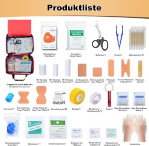 Erste-Hilfe-Set, 170-teiliges Erste...