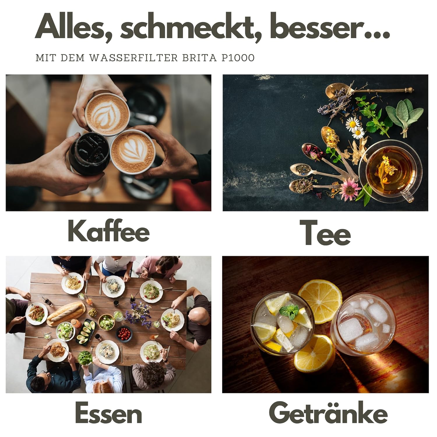 Brita P1000 Untertisch-Wasserfilter-Komplettset | Mit Filterkopf, Schläuchen und Eckventiladapter | Schützt Kaffeemaschine und Wasserkocher vor Kalk | Für weicheres, besser schmeckendes Trinkwasser – Bild 4