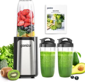 Ganiza Mixer, 900 W Mini-Smoothie-M...