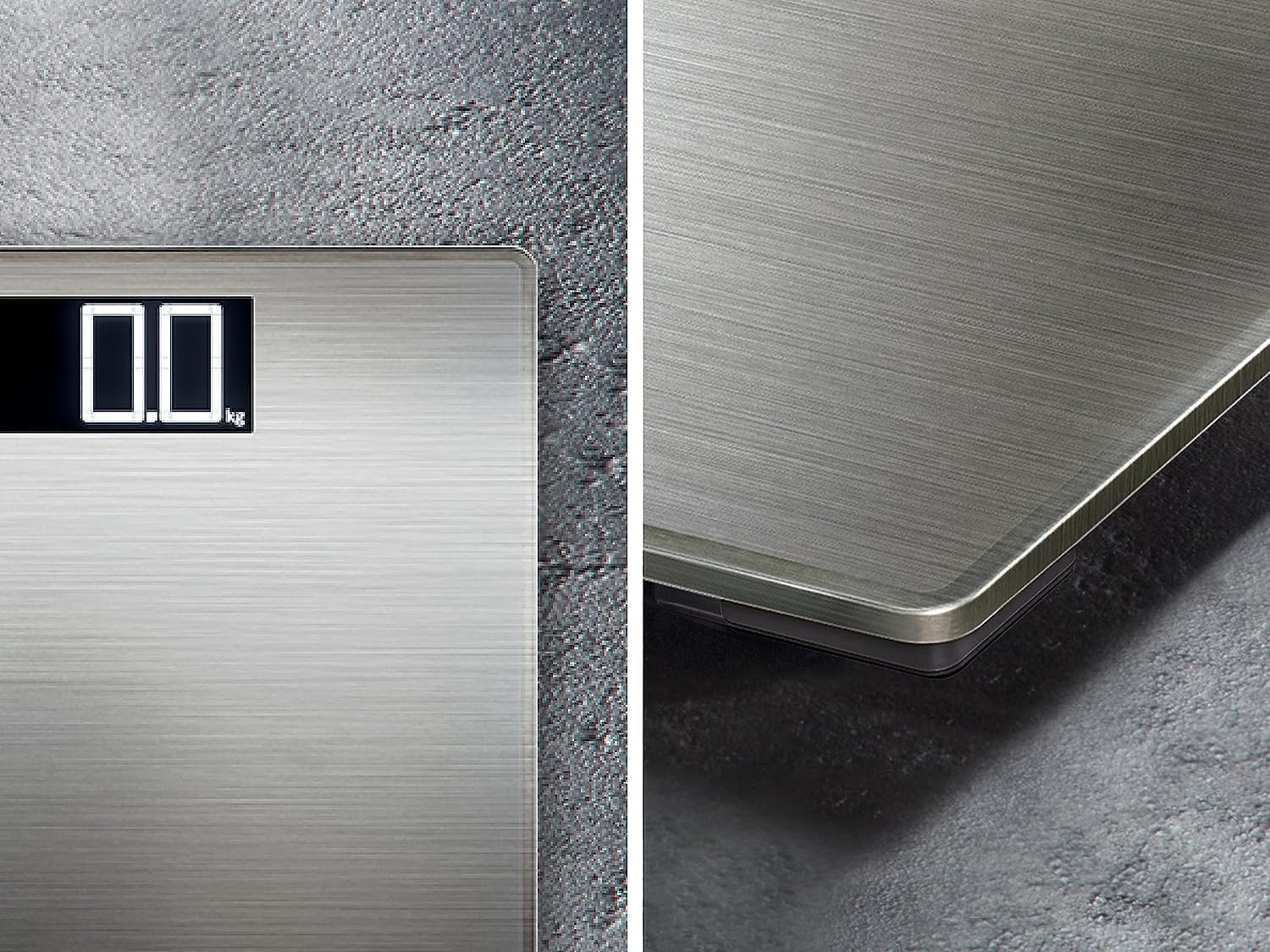 Soehnle Style Sense Safe Digitalwaage mit Extra Large, Silber – Bild 5