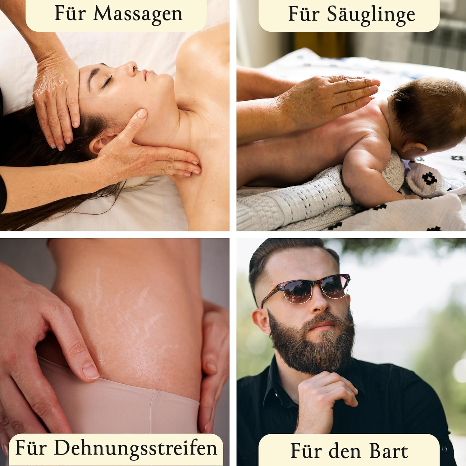 Kaltgepresstes Bio-Mandelöl, für Haare, Gesicht, Körper, Haut, Baby-Mandelöl, 100 % rein und nachhaltig, natürlich für Kosmetik, Hautpflege, vegan und tierversuchsfrei, hexanfrei, 100 ml – Bild 7