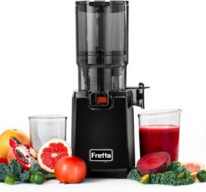 Fretta Juicer Slow Juicer, Entsafte...