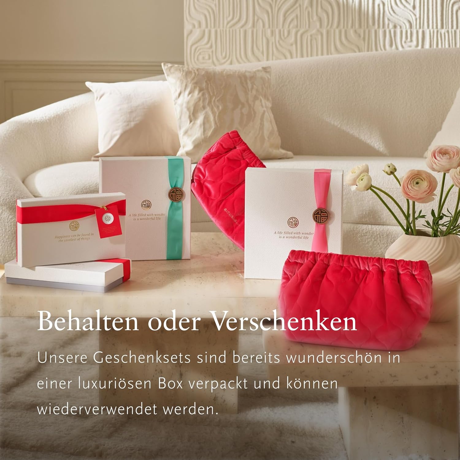 RITUALS The Ritual of Sakura Medium Geschenkset – Vier Hautpflegeprodukte mit Kirschblüten und Reismilch – Bade-Geschenkbox mit beruhigender und revitalisierender Wirkung. – Bild 5