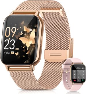 2026 Damen Smartwatch 1,85 Zoll AMO...
