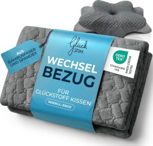 Glückstoff Kissenbezug für ergono...