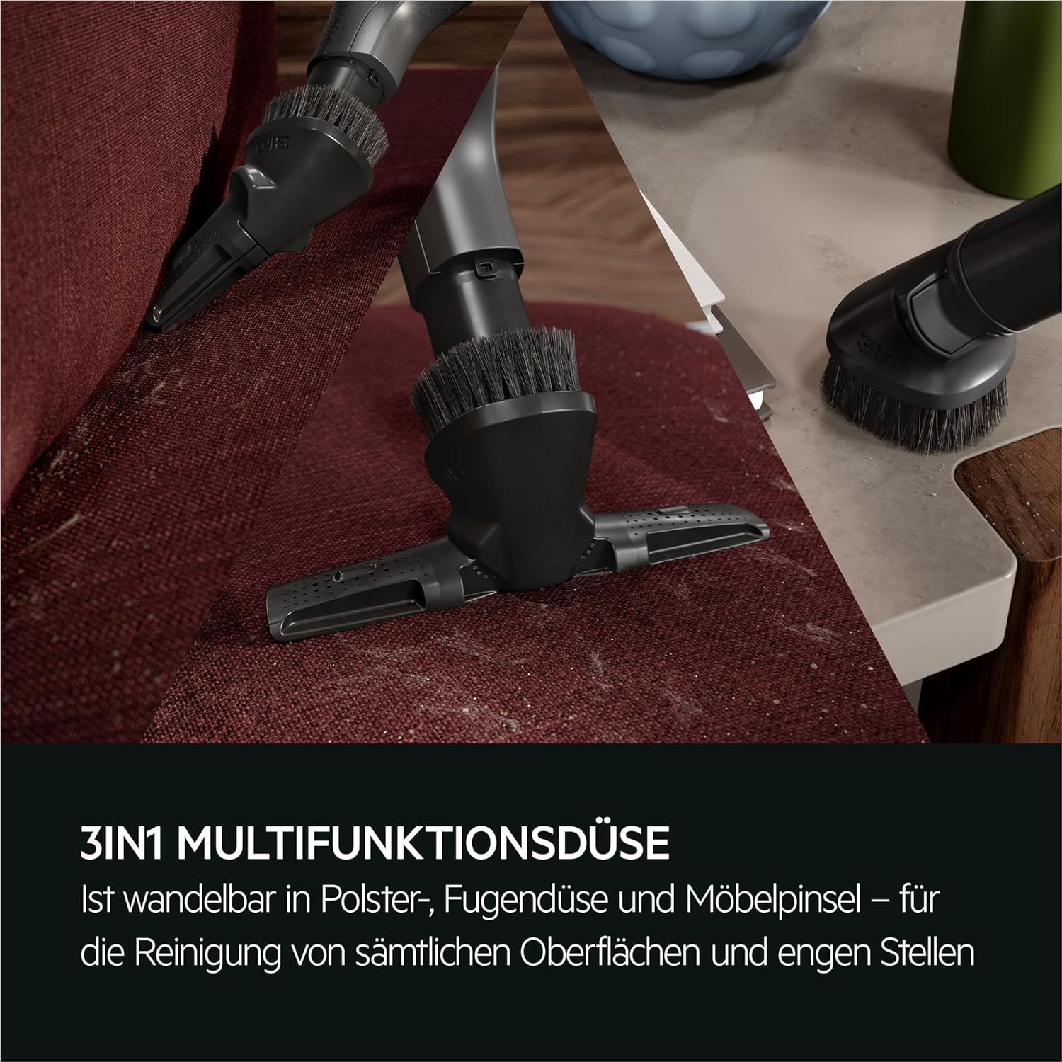 AEG Ultimate 8000 Staubsauger mit Beutel, Testsieger der Stiftung Warentest, hohe Saugleistung, Auto-Modus, alle Böden, 48 % recycelter Kunststoff, 3-in-1-Düse, HEPA-Filtration, 12 m, LED-Licht, AB81U1SW – Bild 14