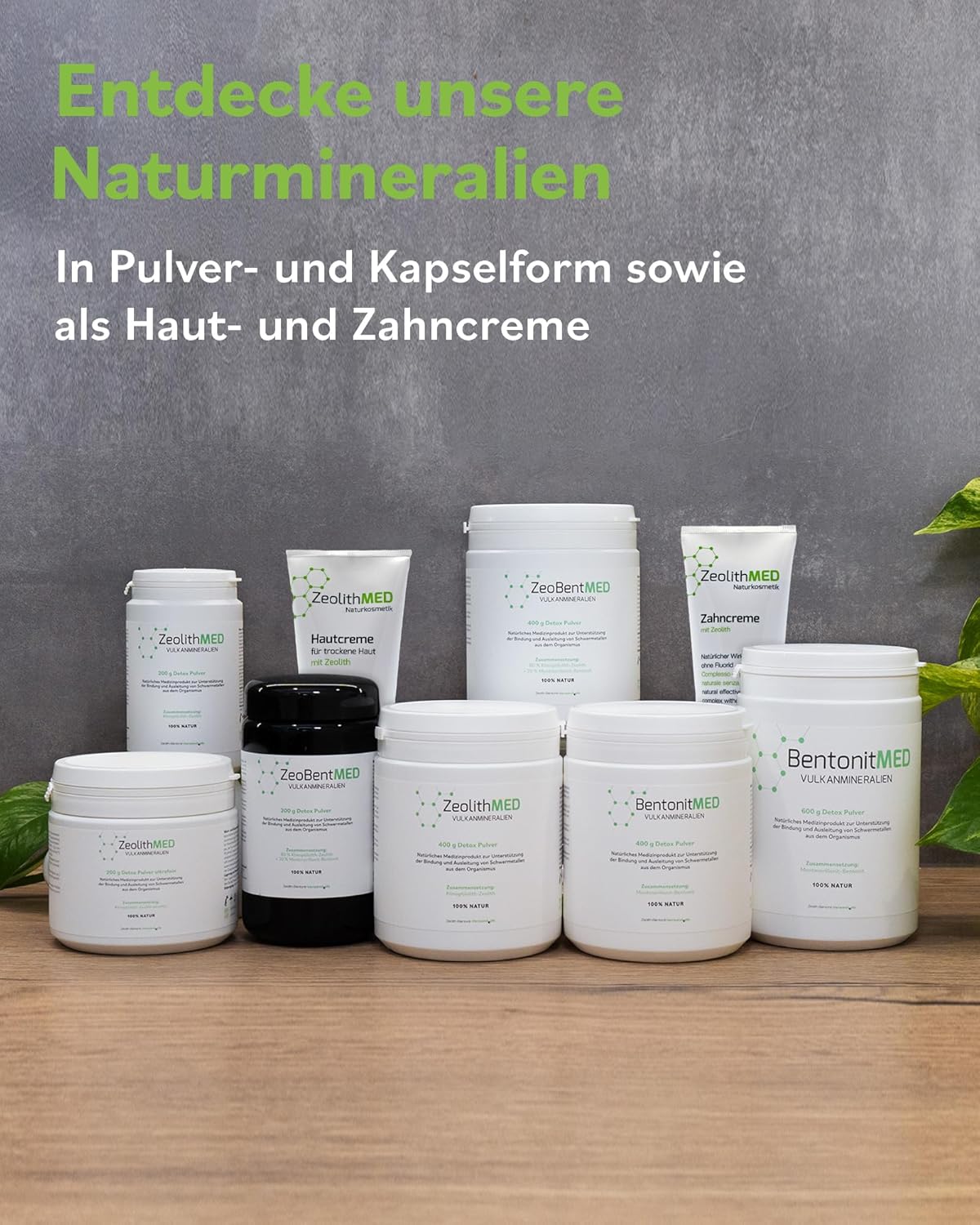 Zeobent MED Detox-Pulver 400g – Bild 7