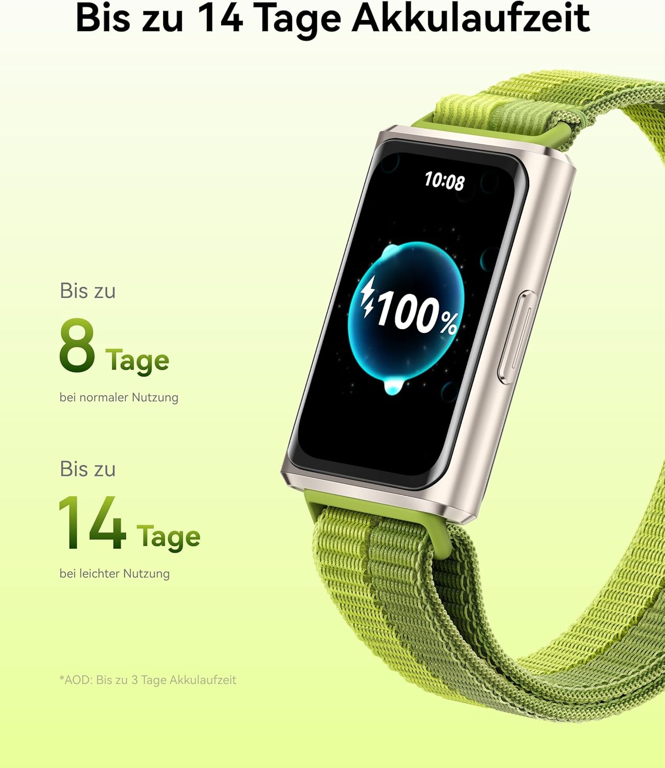 HUAWEI Band 11 Pro Smartwatch, autonomer GPS-Fitness-Tracker, 1,62 Zoll AMOLED 2000 Nits, Herzfrequenz- und Schlaf-Tracking, SpO2, Wohlbefinden, Bluetooth, 5 ATM, Android und iOS, Legierungsgehäuse, Schwarz – Bild 10