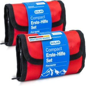 GoLab Mini Erste-Hilfe-Set mit 46 T...