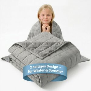 Gewichtsdecke Kinder 100 x 135 cm 2...