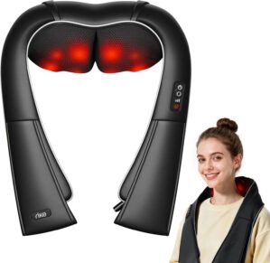 Nackenmassagegerät mit Wärme, Shi...