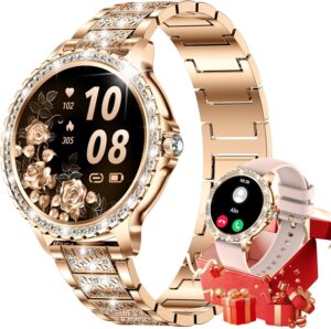 Damen-Smartwatch mit Telefonfunktio...