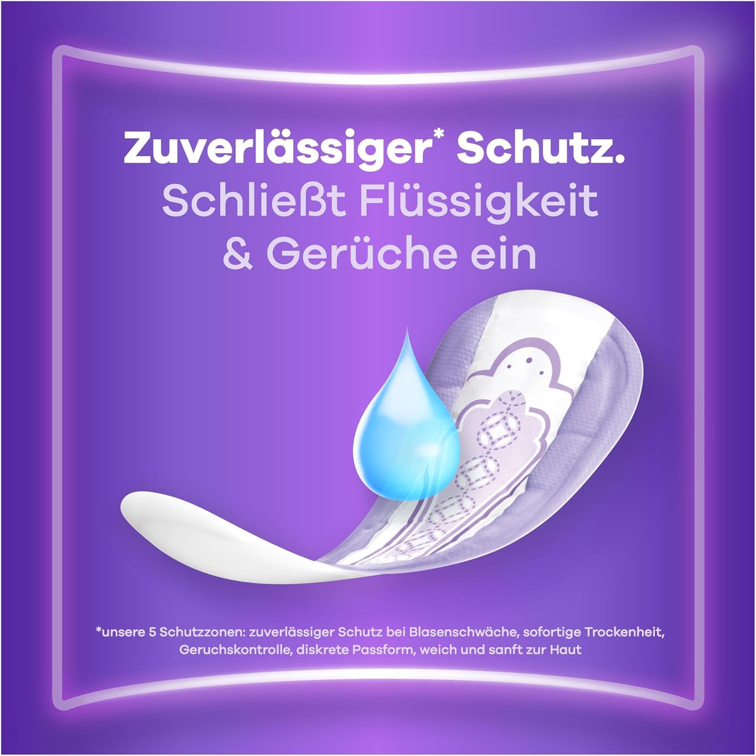 Always Discreet Inkontinenzeinlagen für Damen, Normal, 40 Stück, Rundumschutz, Unglaubliche Diskretion – Bild 2