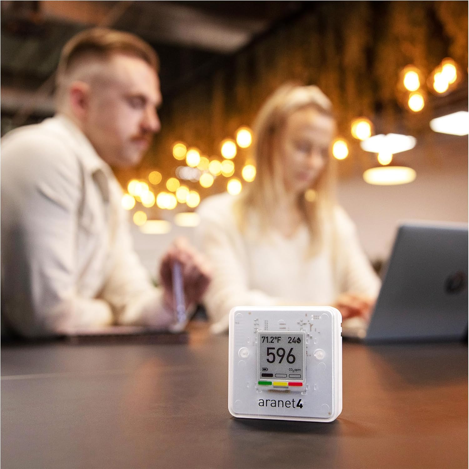 Aranet4 Home Kabelloser Raumluftqualitätssensor für Zuhause, Büro oder Schule (CO2, Temperatur, Luftfeuchtigkeit und mehr), tragbar – Bild 8