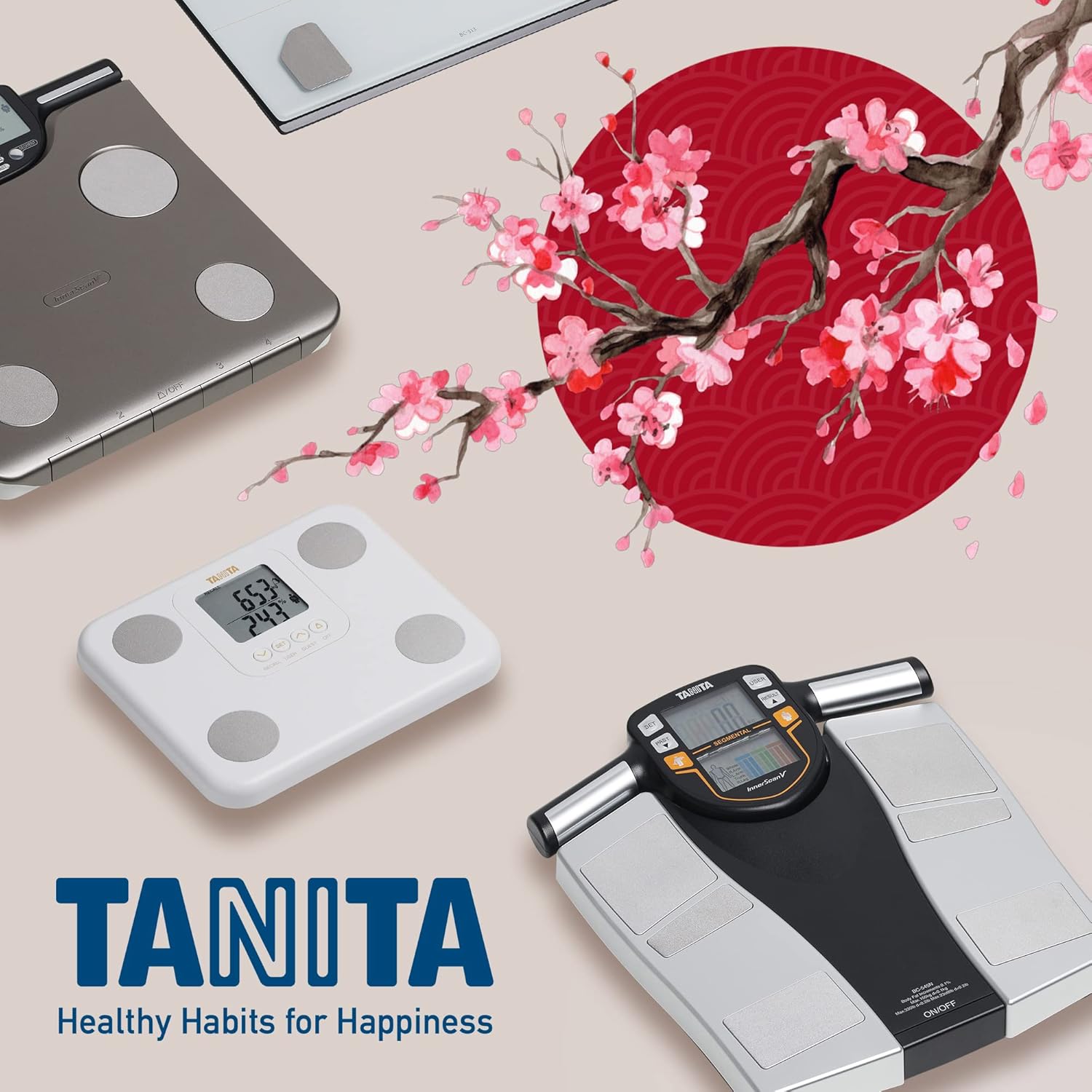Tanita BC730P InnerScan Körperanalysewaage Pink – Bild 9