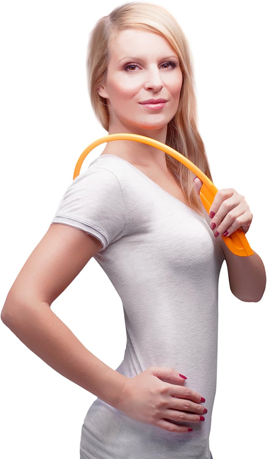 TriggerFairy® Nackenmassagegerät für Triggerpunkte und myofasziale Verklebungen für Kopf, Nacken und Schulter von MassageFee®. 5 Farbe (rosa) – Bild 2