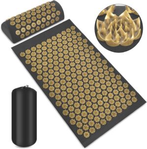 Schwarz-goldenes Akupressur-Gesundh...
