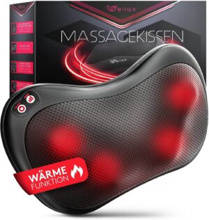 Wellax – Massagekissen mit Wärme...
