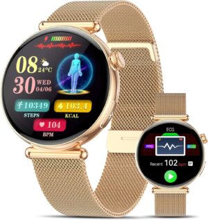 2026 Damen-Smartwatch mit EKG/Blutd...