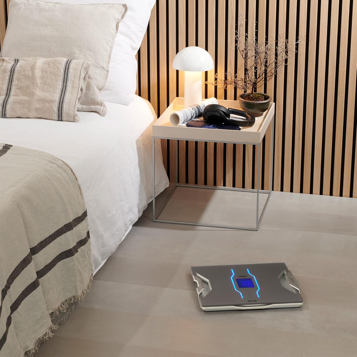 Tanita RD-953 Körperanalysewaage Platin | Personenwaage digital mit Bluetooth & App | Dual-Frequenz-Technologie, 11 Messwerte, Muskelqualitätsfaktor | Körperwaage mit Körperfettanalyse – Bild 4