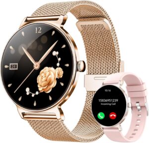 Elegante Damen-Smartwatch, IP68 was...