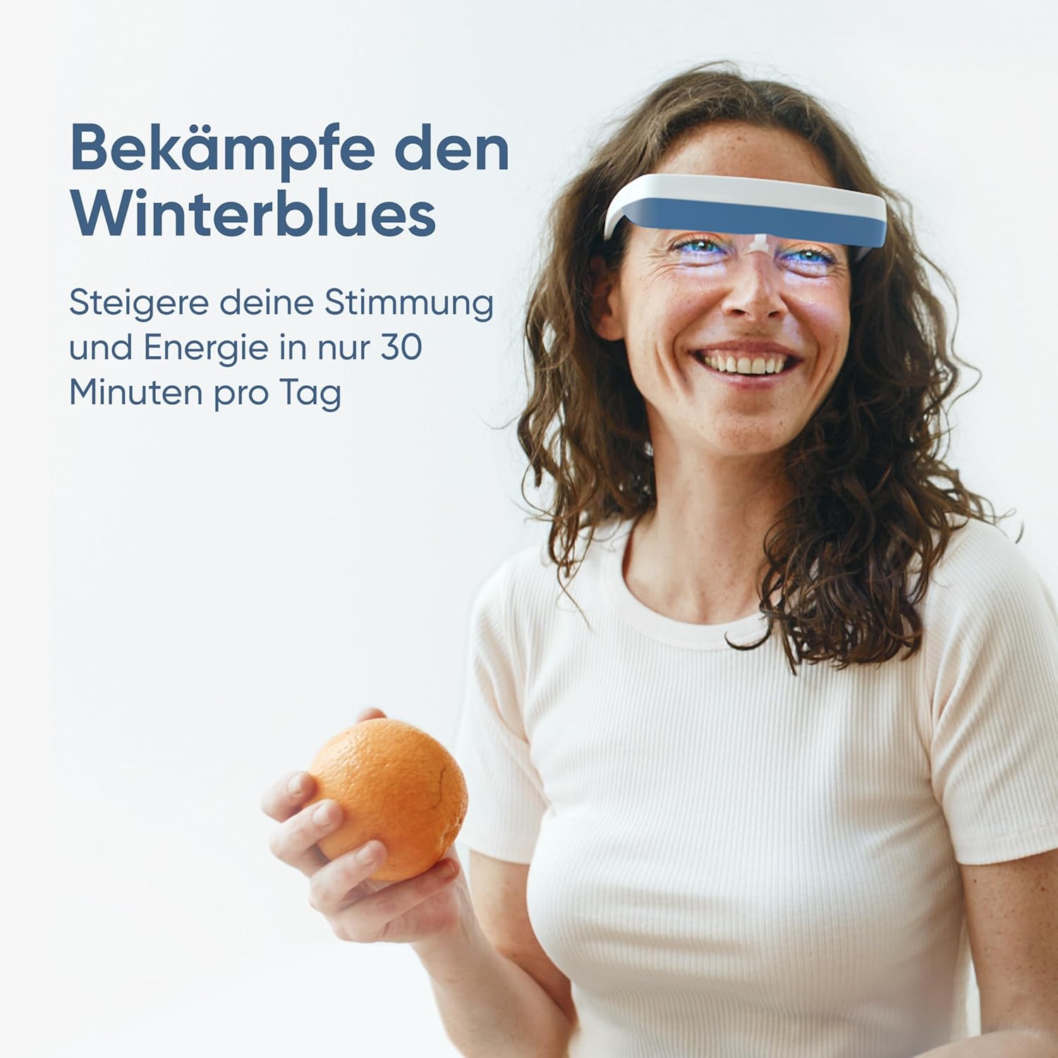 Luminette 3 Lichttherapiebrille – Tragbare Tageslichtlampe gegen Schlafprobleme, Winterdepression, Jetlag – Natürliche Sonnenlichttherapie – Über 300.000 zufriedene Benutzer – Bild 2