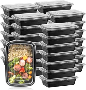 50 Stück (32 oz) Meal-Prep-Behält...