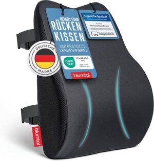 Ergonomisches Rückenkissen aus Mem...