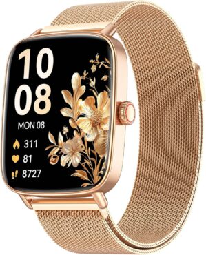 Damen-Smartwatch mit Telefonfunktio...