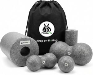 PandaFit Faszienrollen 5er Set mit ...