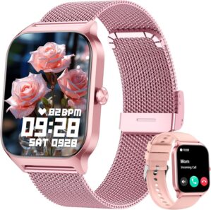 KALINCO Smartwatch Herren Damen Blu...
